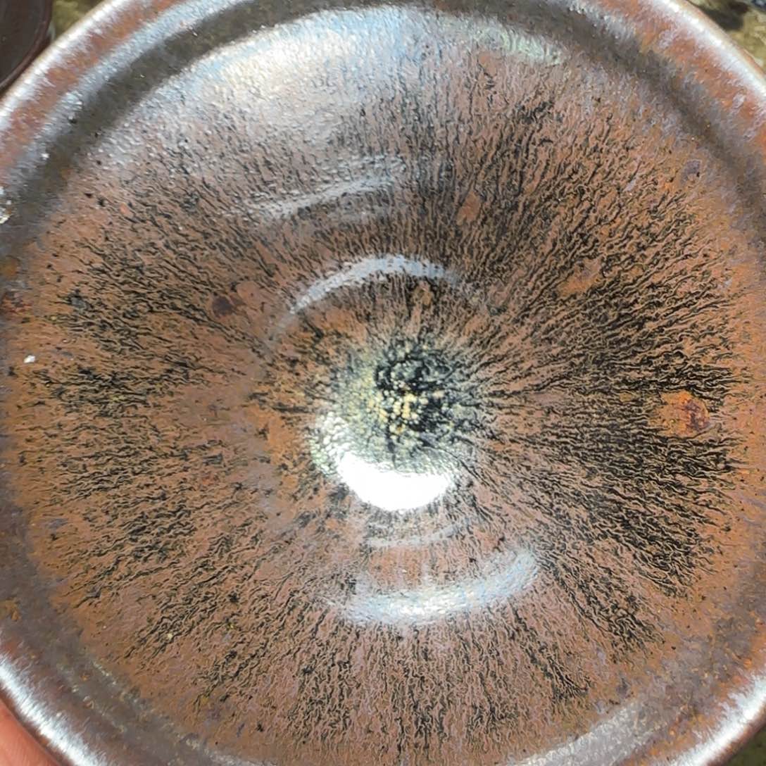 柴烧建盏茶盏茶杯149