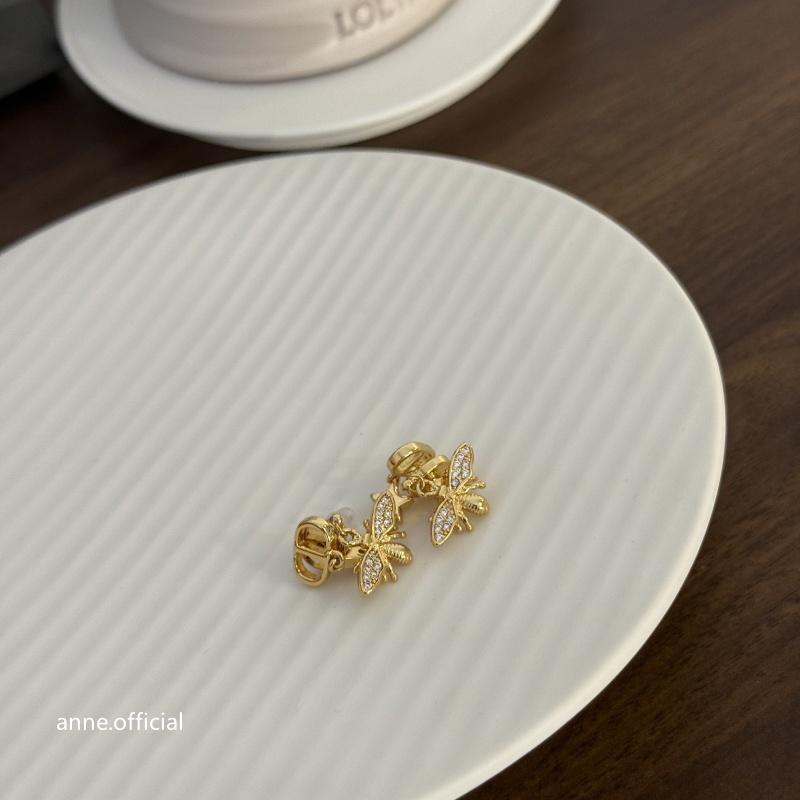 铜合金耳饰 【R403】猪鼻子字母星星小蜜蜂简约耳钉