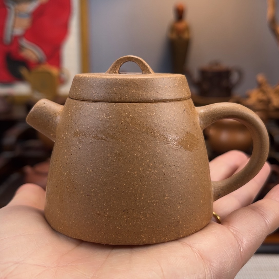 紫砂茶具半手工制作