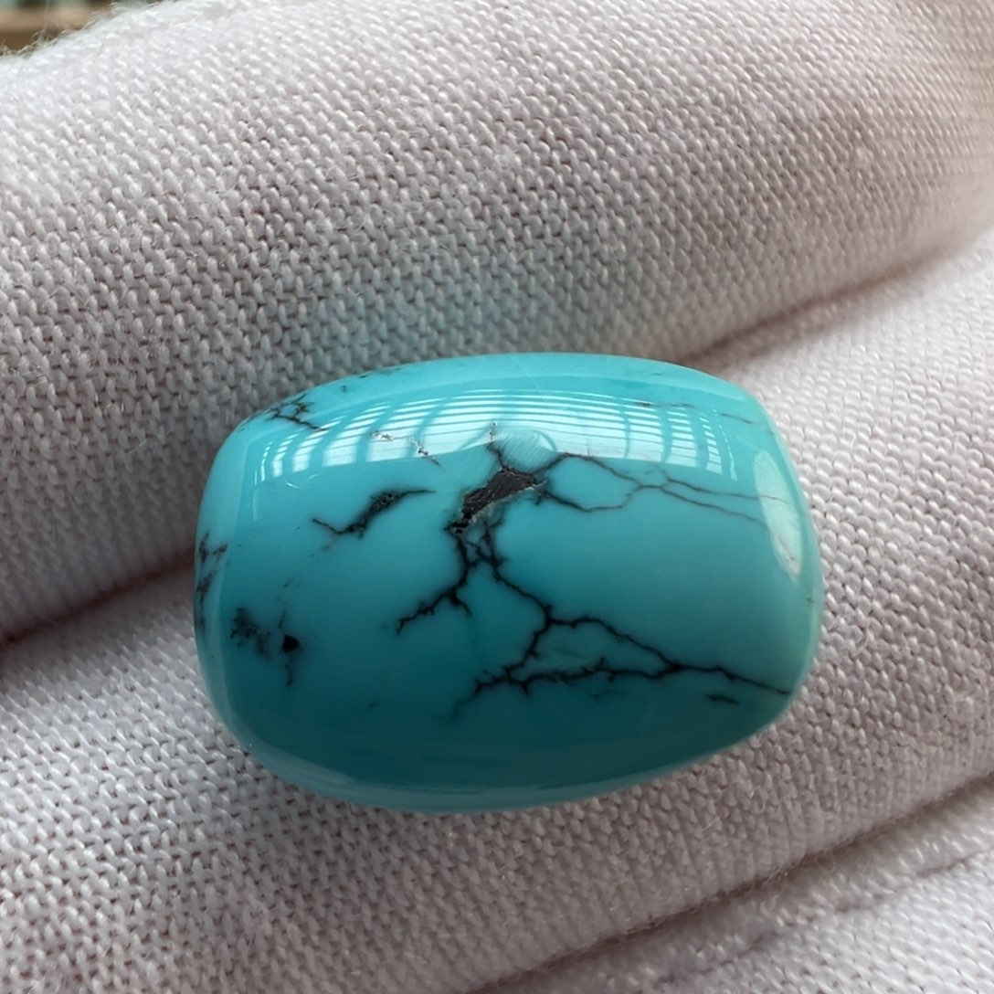 绿松石未镶嵌配饰12.6*16.6