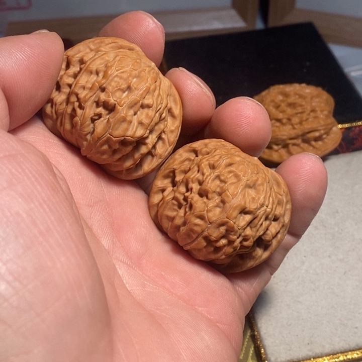 文玩核桃把件柚****e核桃