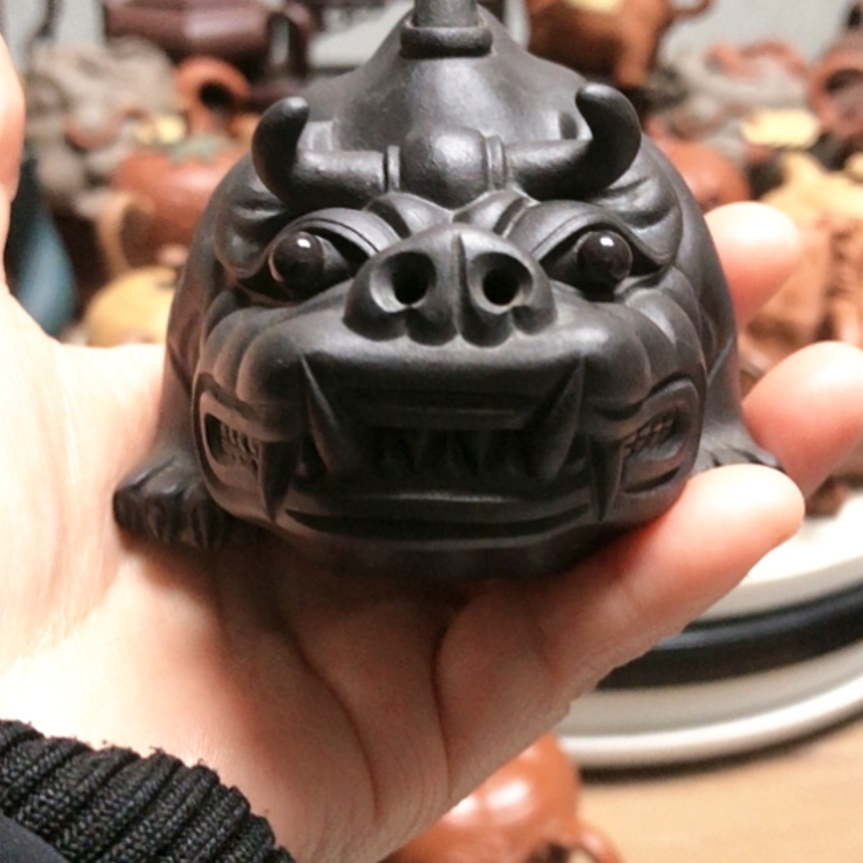 【闪购商品】紫砂茶宠十几年前的老货微小瑕