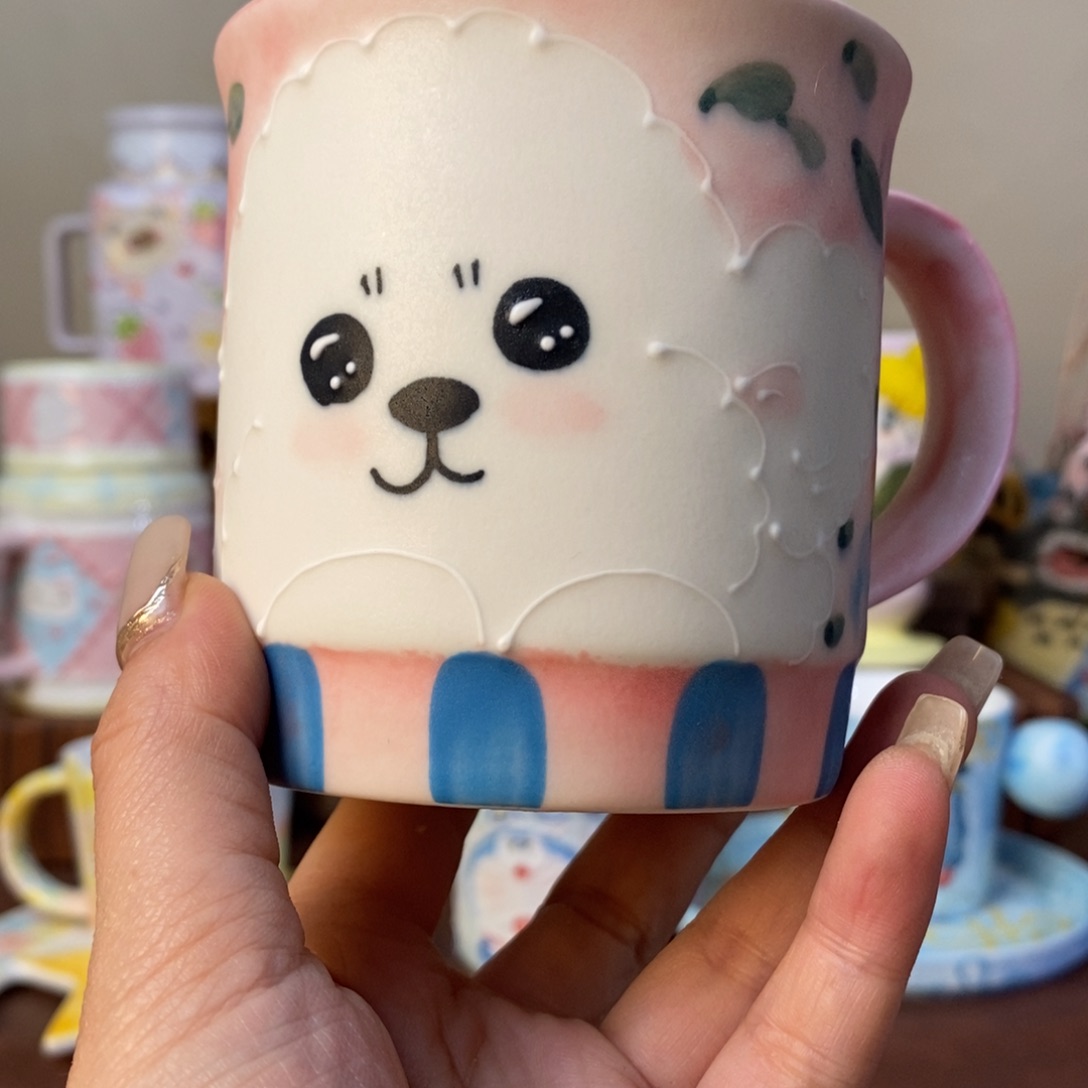杯景德镇手绘水杯