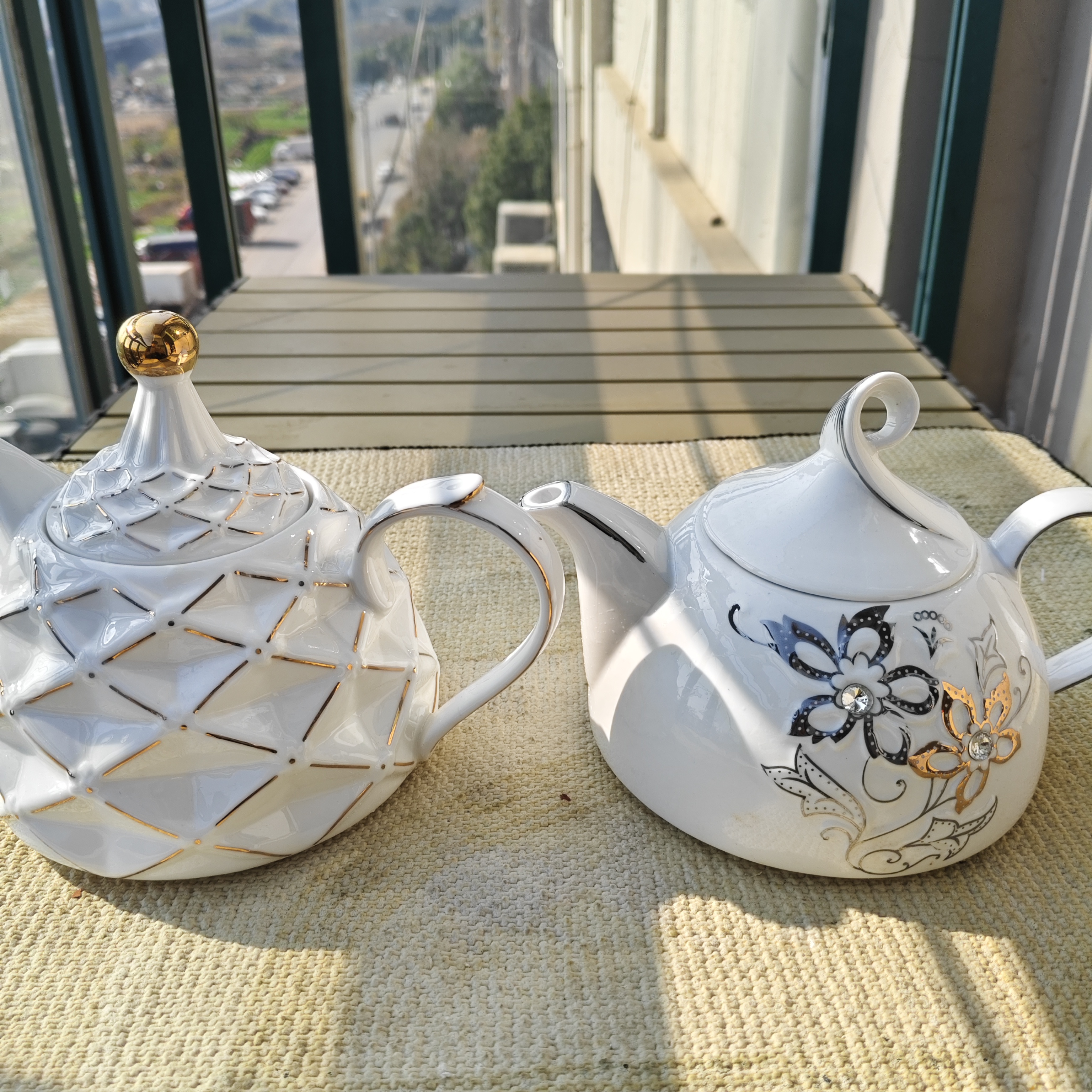 复古轻奢茶壶【微瑕不限主图款式】