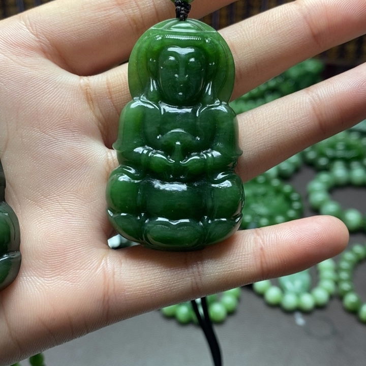 和田玉吊坠未镶嵌