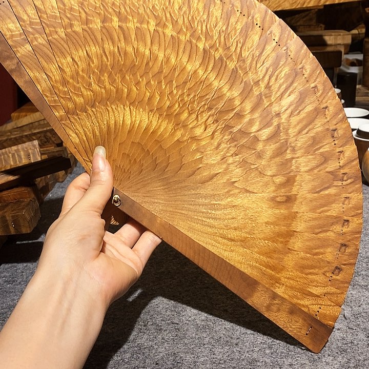 金丝楠大*金丝楠扇子21