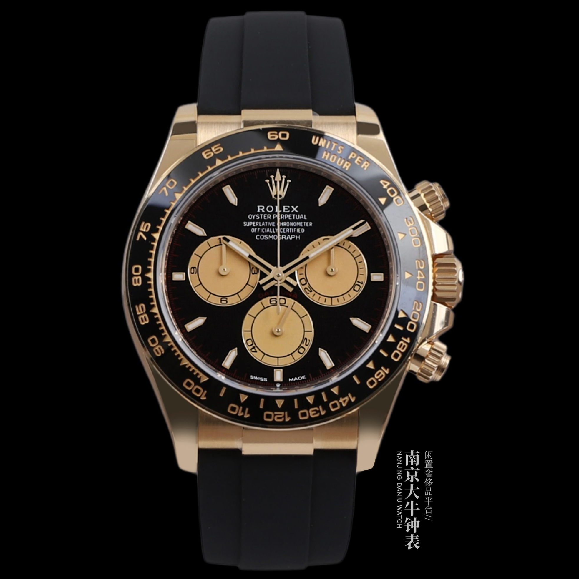未使用 Rolex/劳力士 胶带小怪兽126518自动机械40mm全套