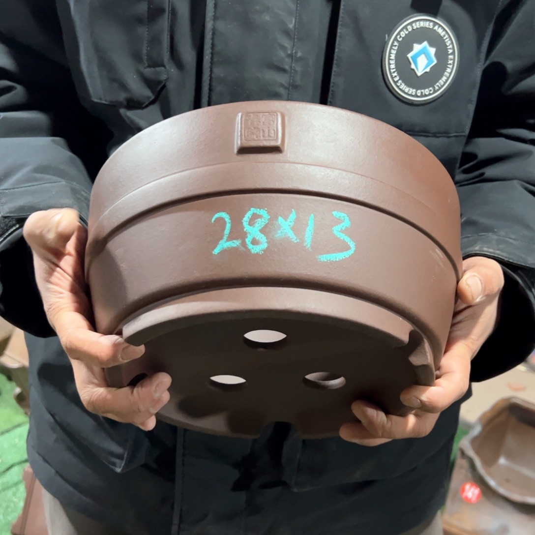 紫砂花盆紫砂花盆