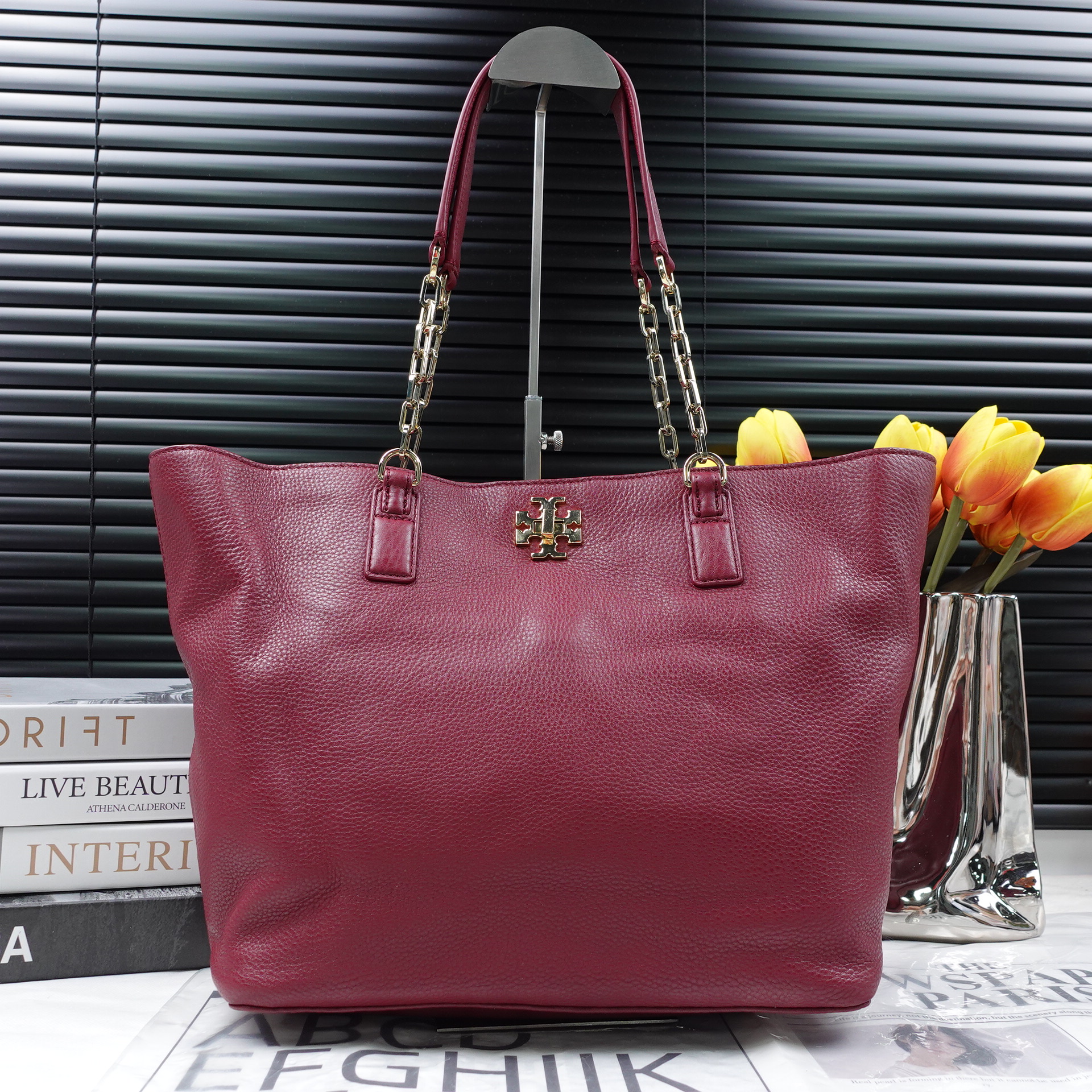 95新 TORY BURCH/汤丽柏琦 单肩包/T_ZY0000  T10249668
