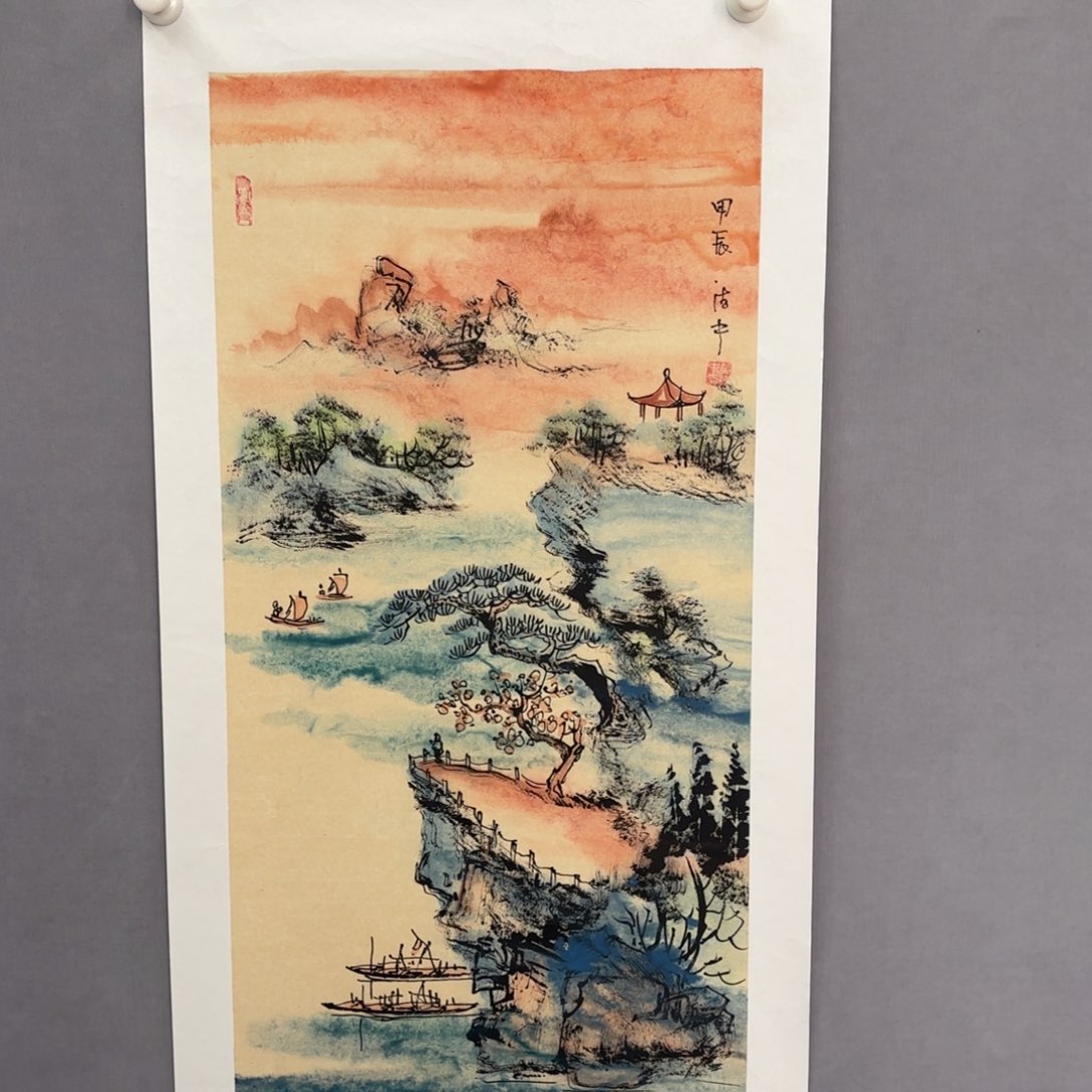 国画亲笔手绘原创