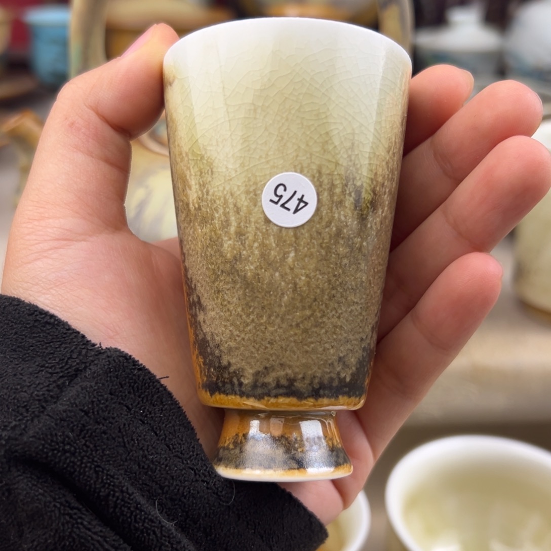 沙****杯纯手工柴烧主人杯