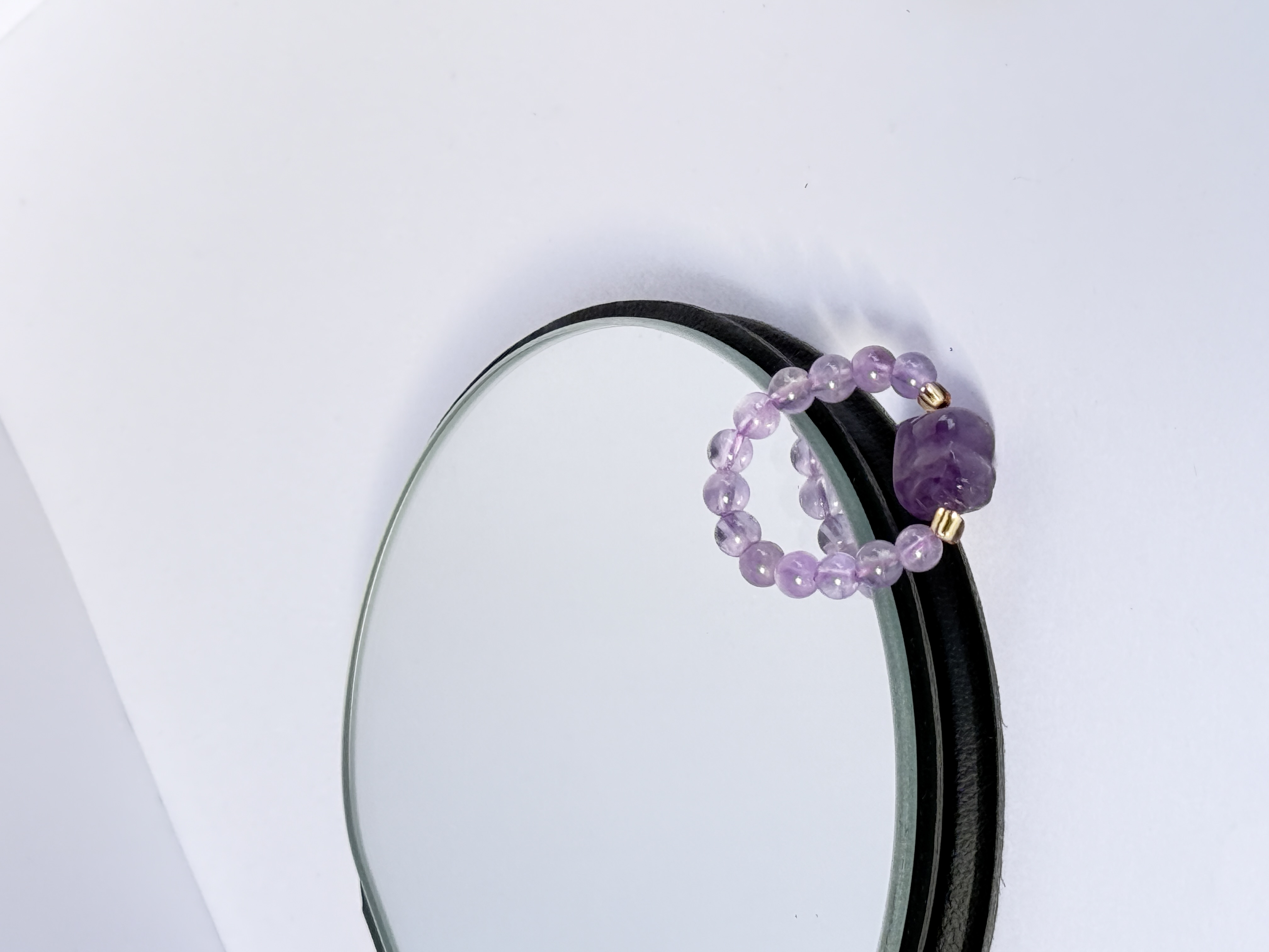 【晶灵日记】紫晶灵貅戒指（多样性发其一）