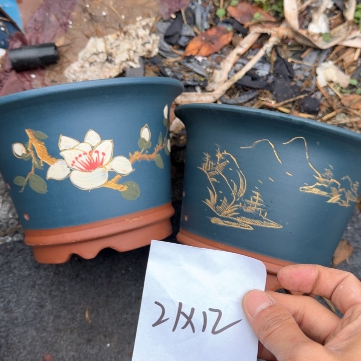 紫砂花盆特价清仓