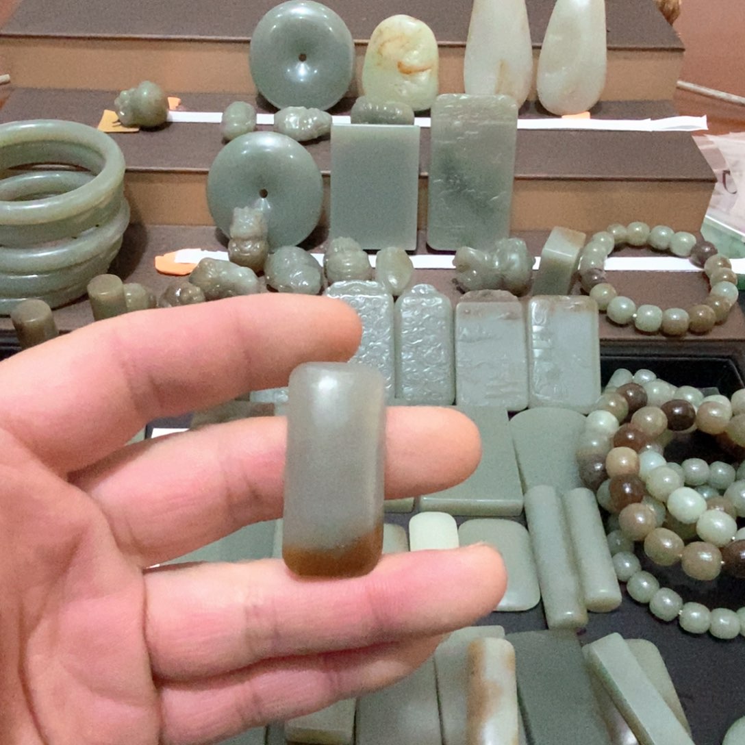 和田玉颈饰未镶嵌用****49