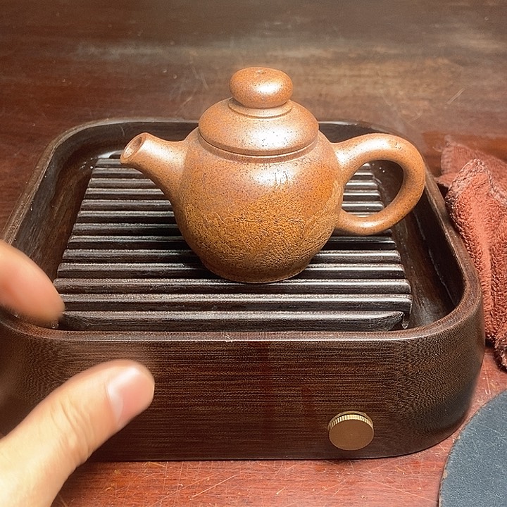 紫砂茶壶柴烧紫砂