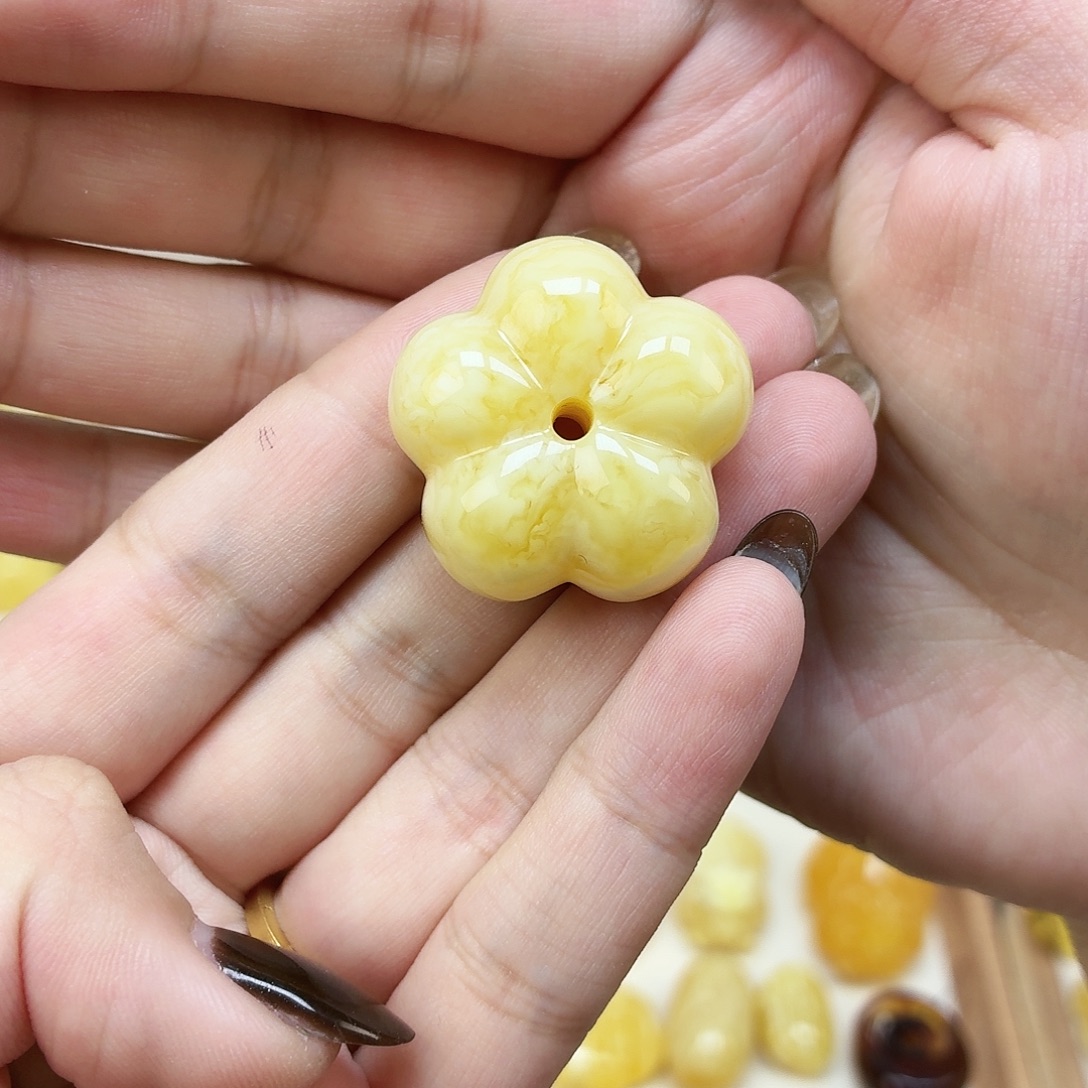 蜜蜡颈饰未镶嵌7.85