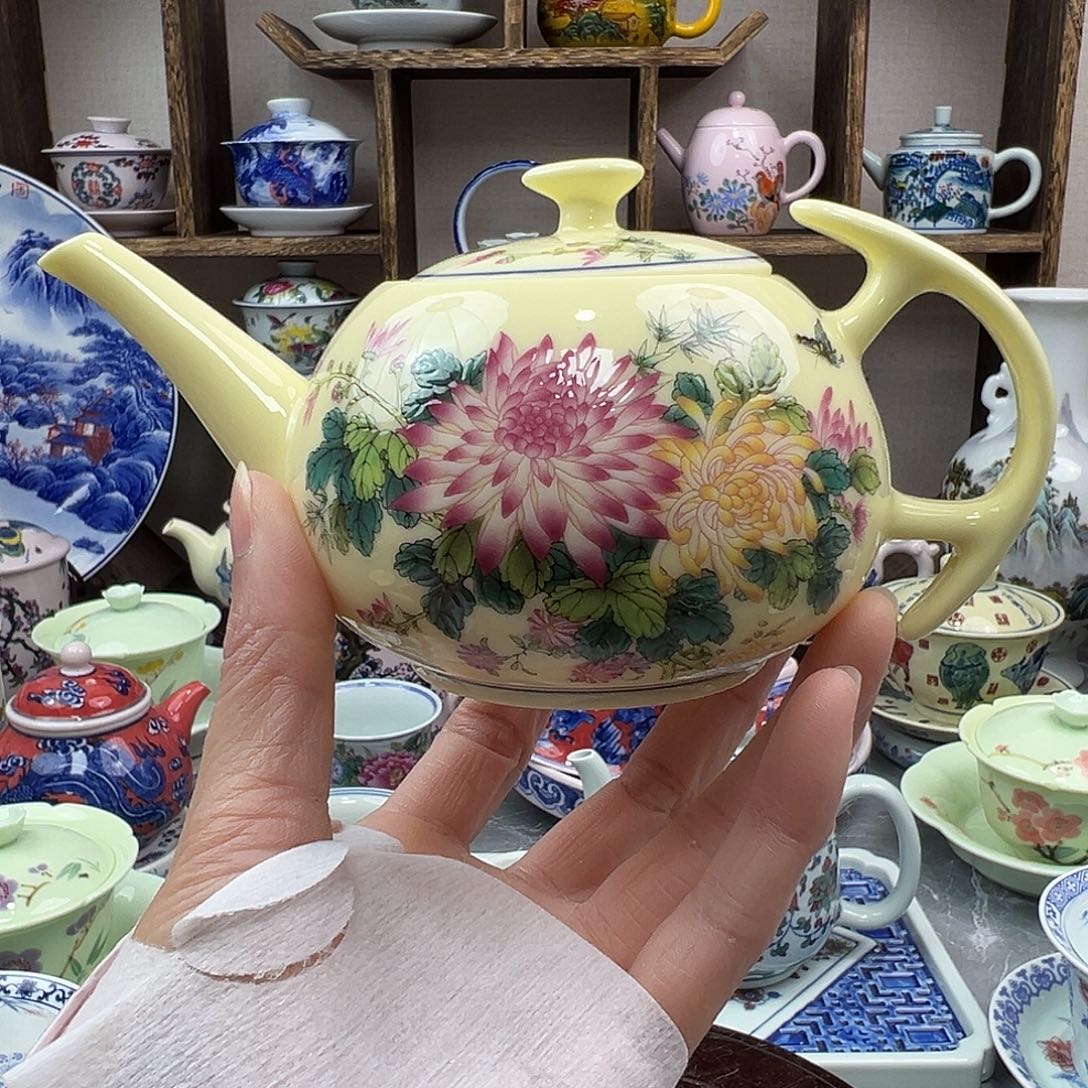 摆件陶瓷景德镇陶瓷567老厂瓷17