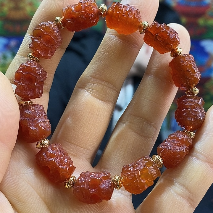 玛瑙/玉髓手链未镶嵌
