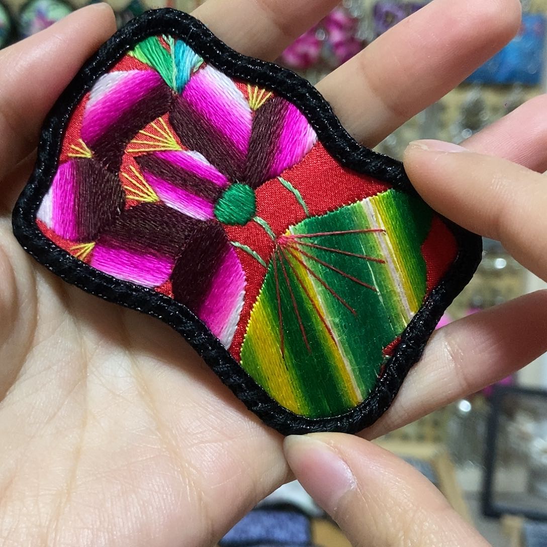 织绣发夹发夹发夹