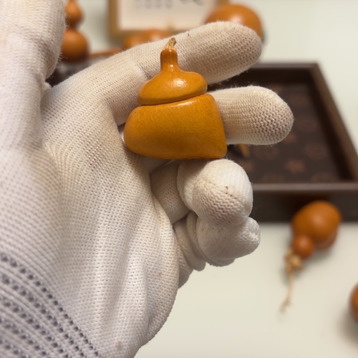 建***林天然手捻老皮葫芦