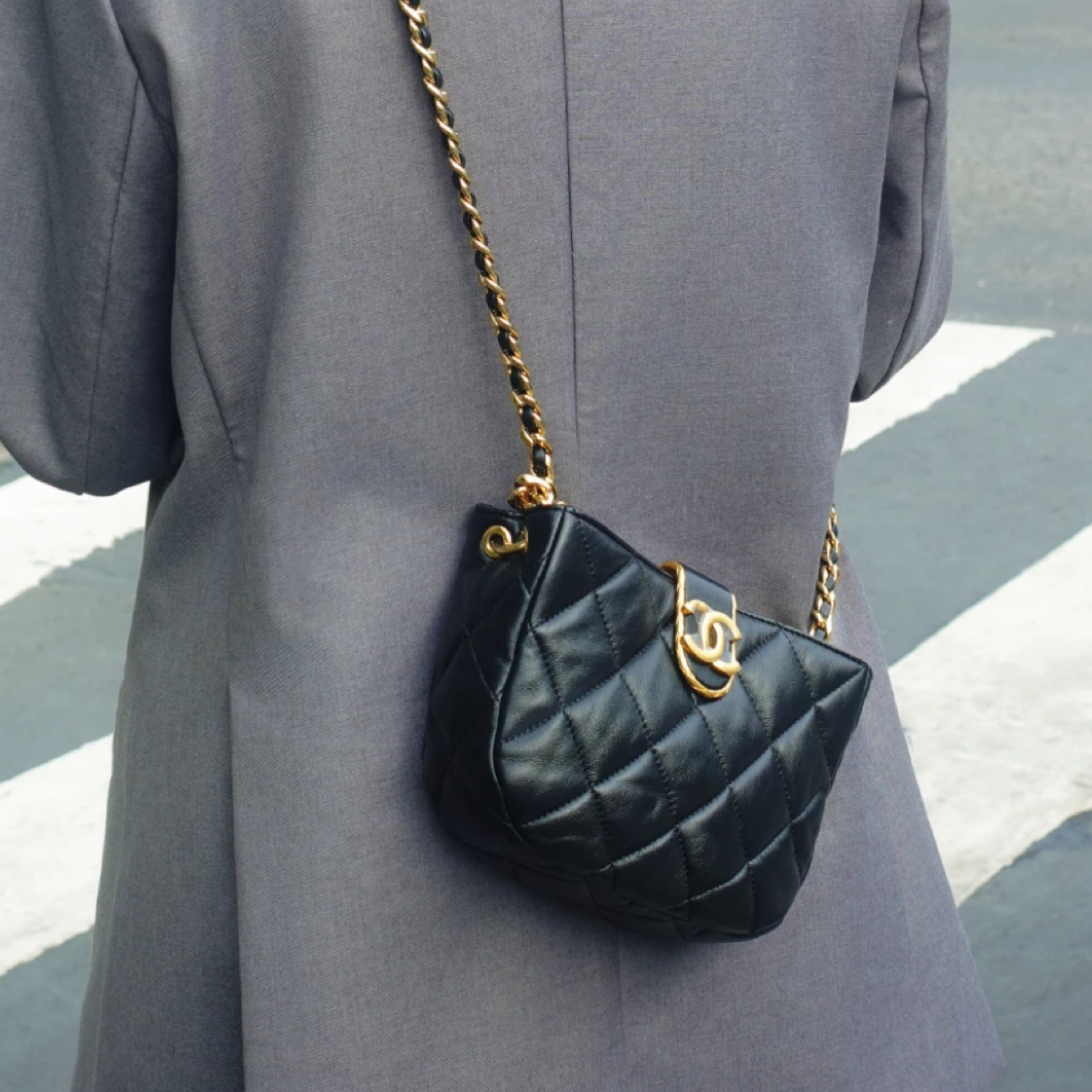 99新 Chanel/香奈儿 芯片 香奈儿/单肩包/0188