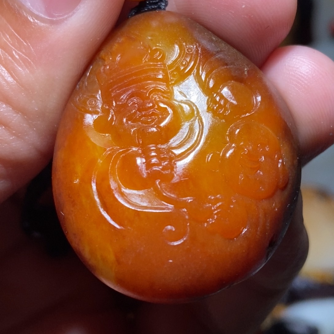 和田玉颈饰未镶嵌迈**气