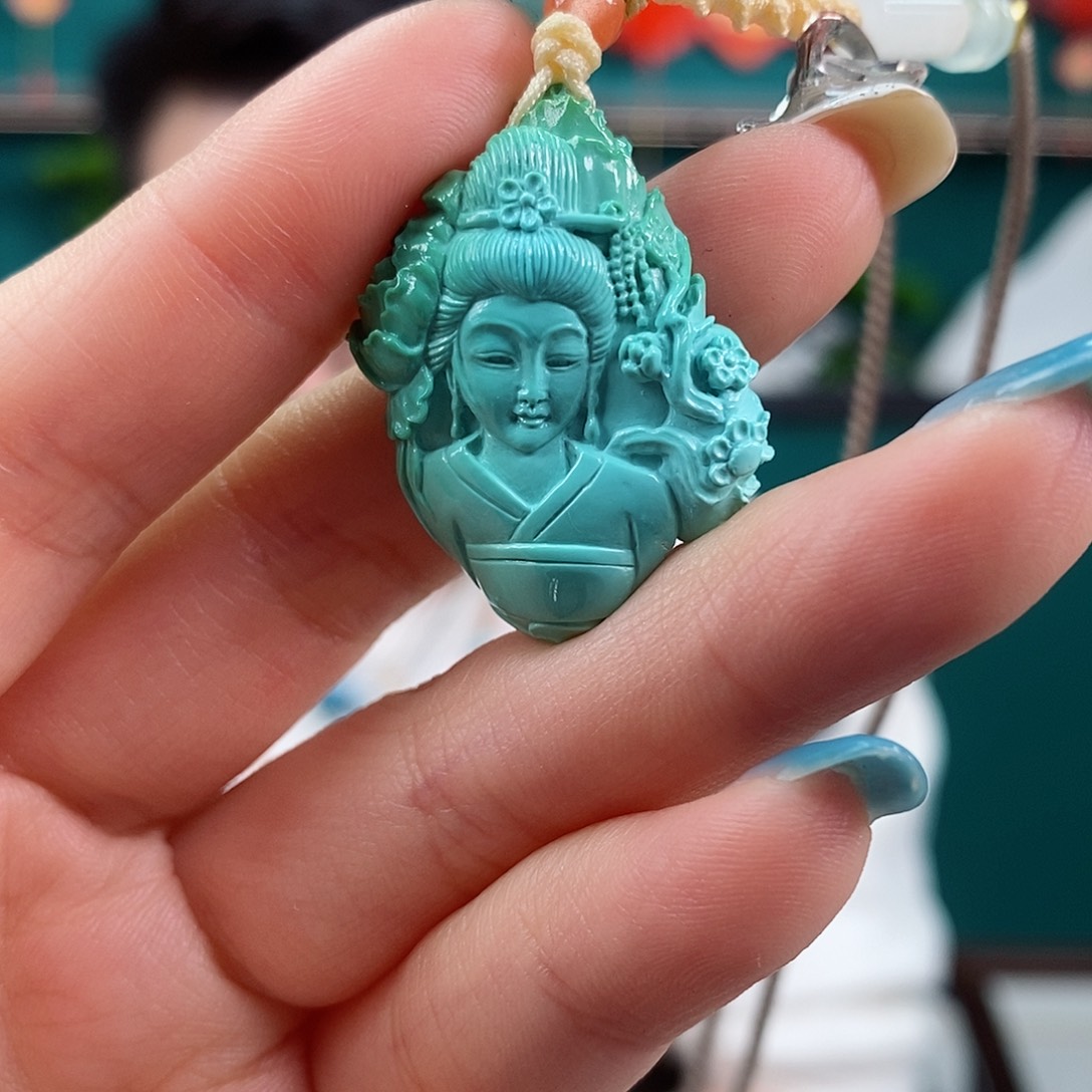 绿松石珠宝奇石未镶嵌