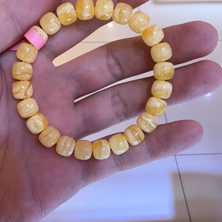 手链琥珀未镶嵌蜜蜡