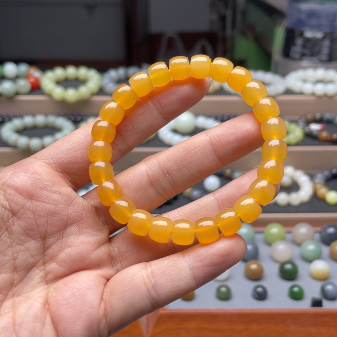 石英质玉手链未镶嵌