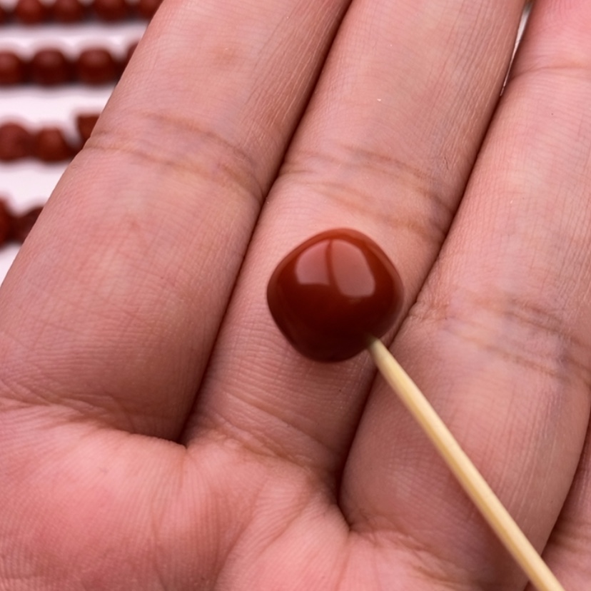 【闪购商品】未镶嵌配饰10南红玛瑙懒**风