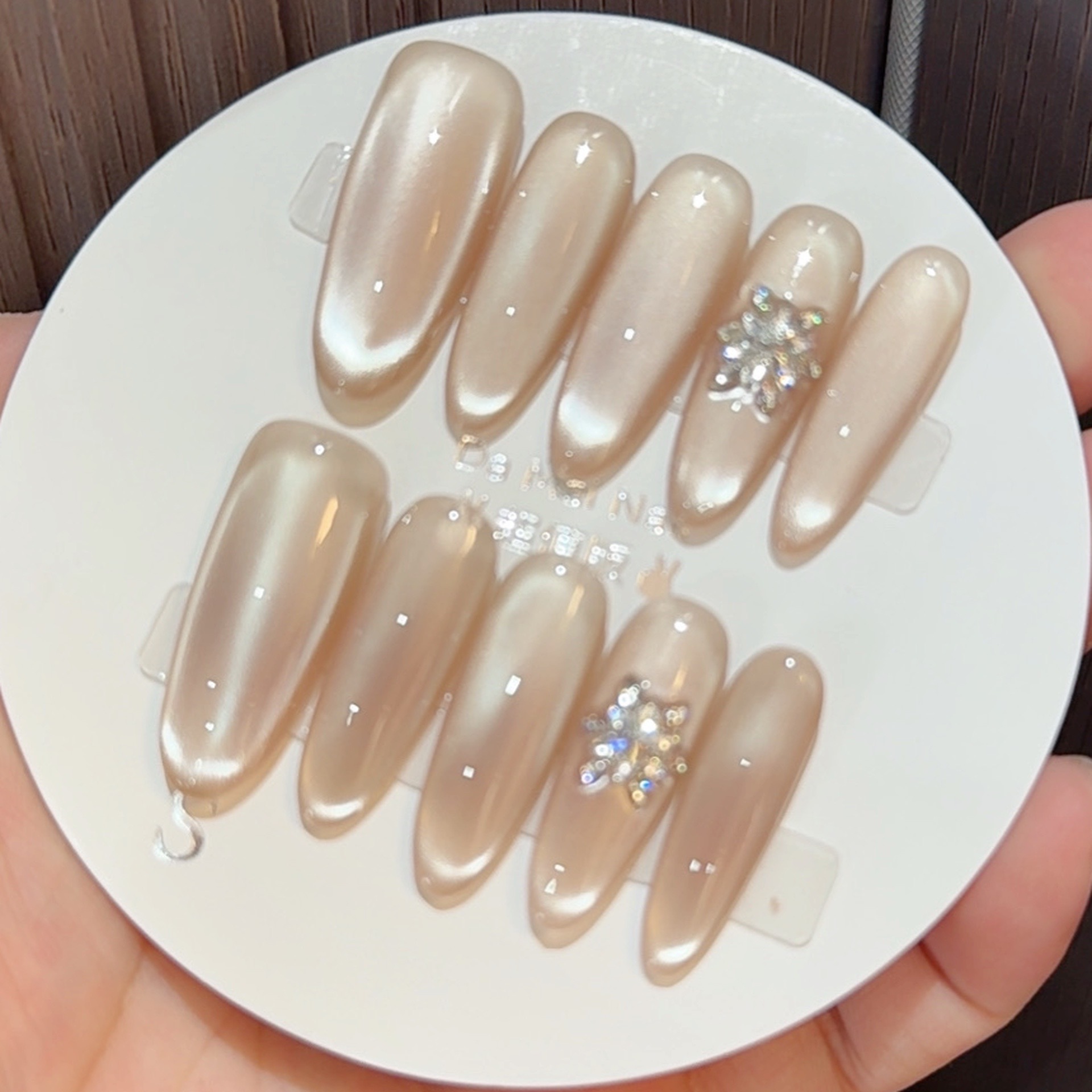 【璀璨】  纯手工穿戴甲