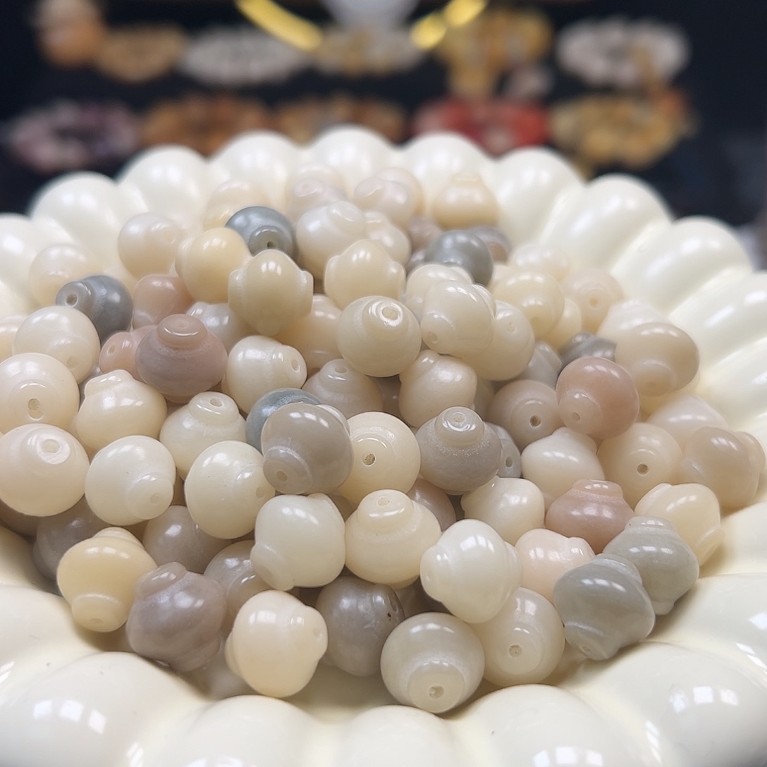 菩提根/象牙果手串卡12糯米糍灯笼50颗