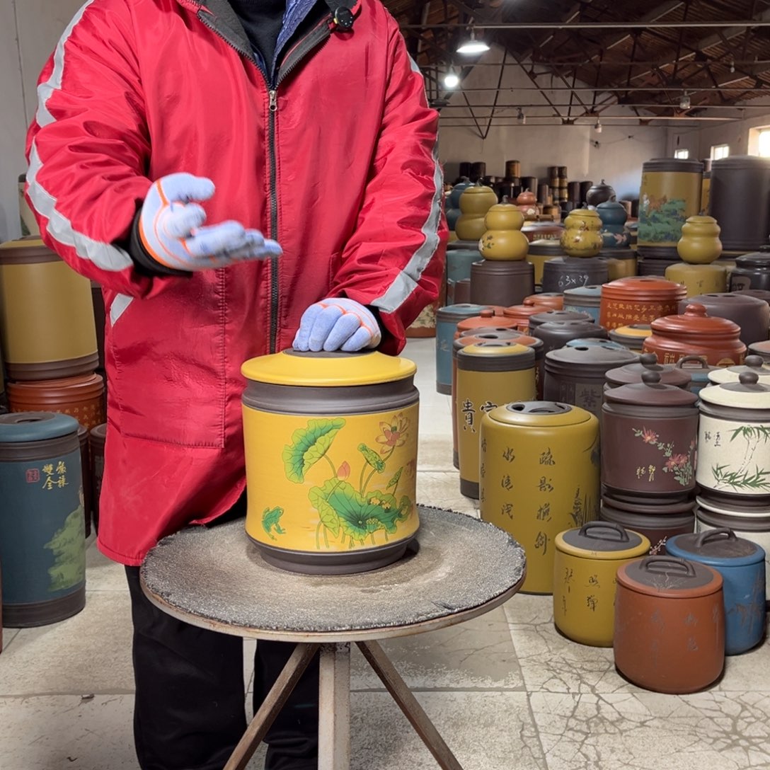 紫砂茶叶罐茶叶罐