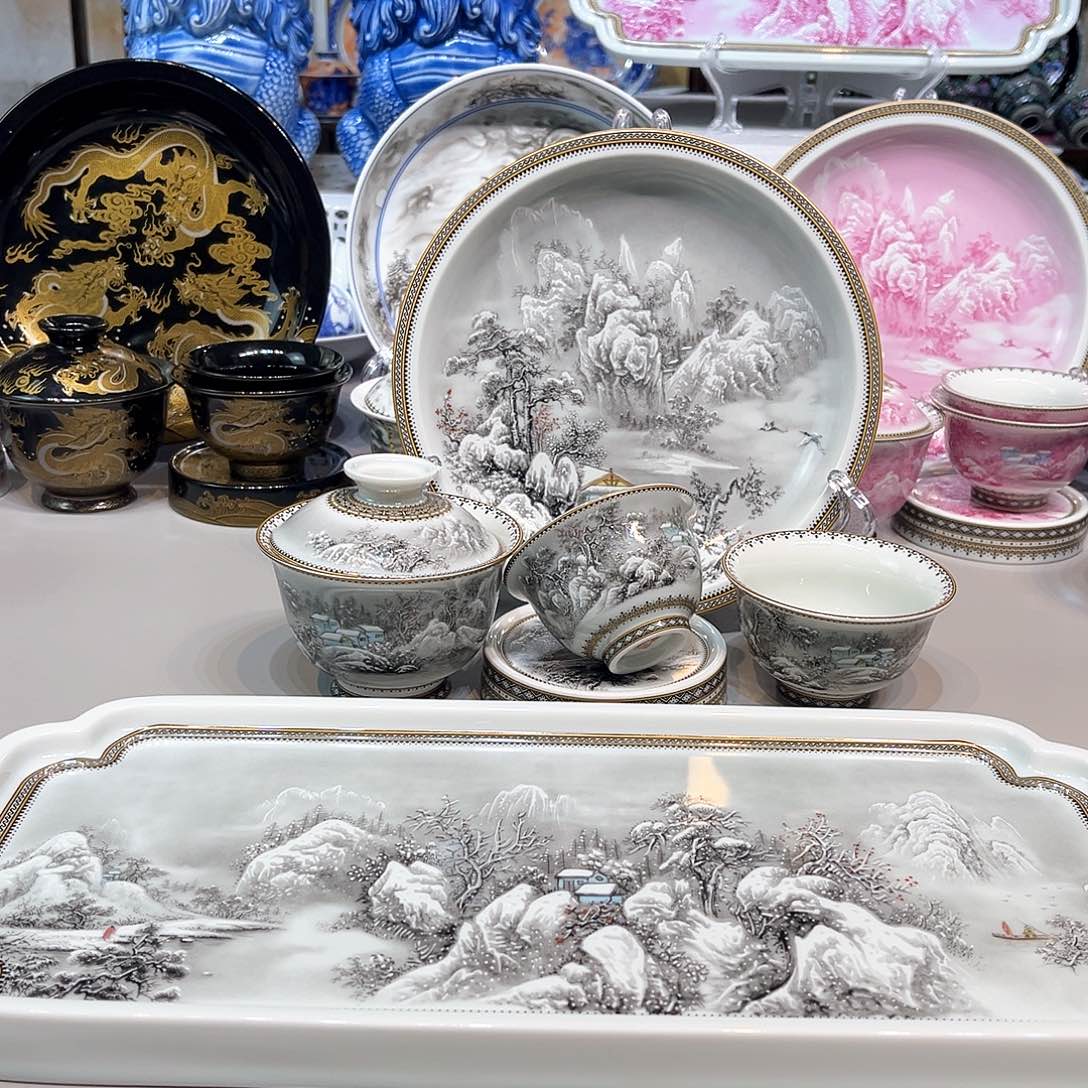 景德镇美术作品欣赏