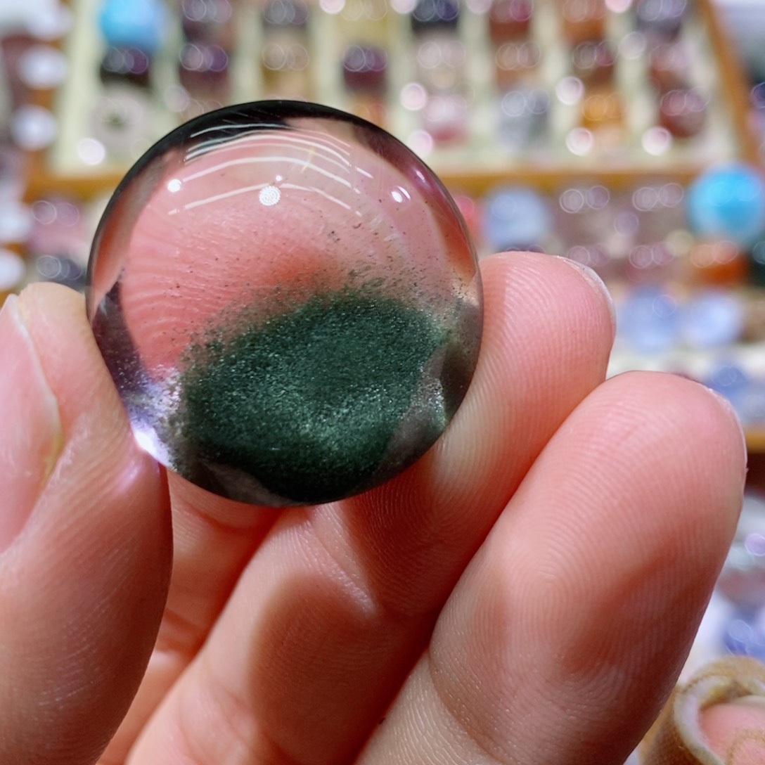 水晶吊坠，未镶嵌