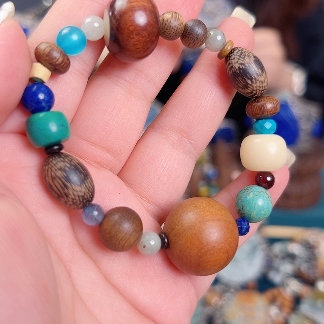 玛瑙未镶嵌手链国风