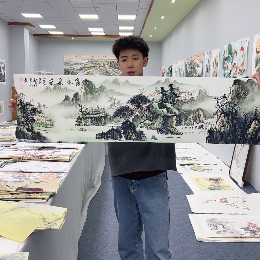 国画国画作品纯手绘作品