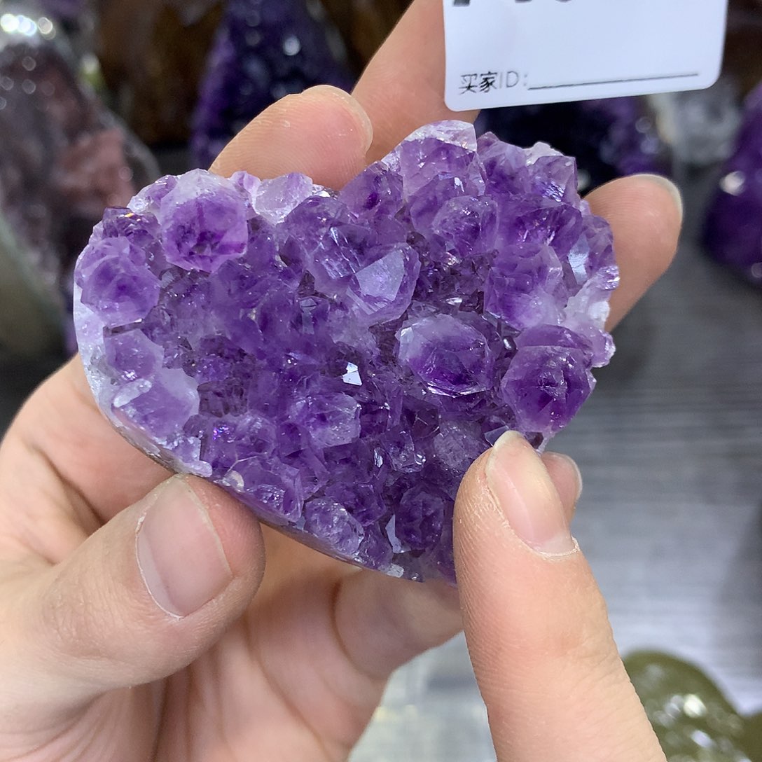 紫晶珠宝半成品未镶嵌028