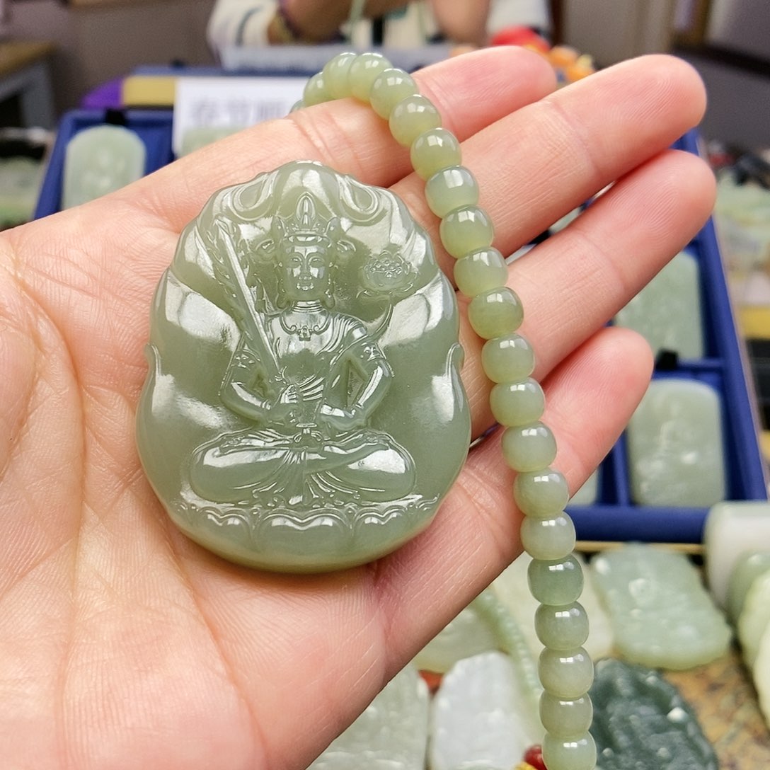 和田玉颈饰未镶嵌【****家