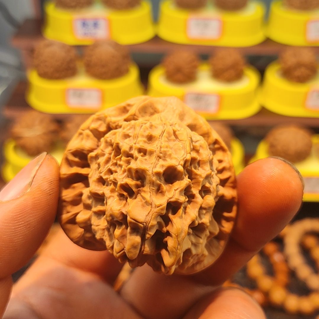 小***…把件文玩核桃50官帽