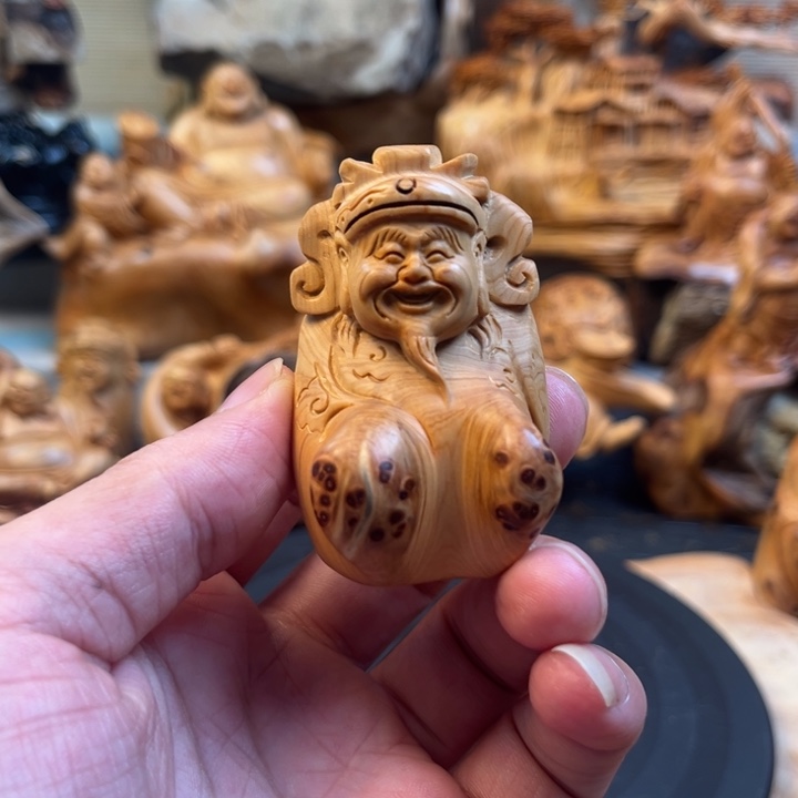 柏木太行崖柏手工雕刻