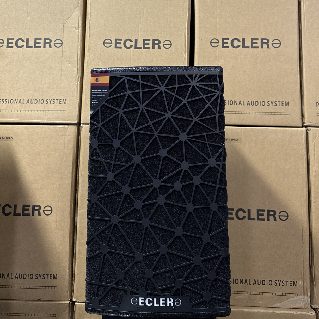 未拆封  不包邮 12寸西班牙艺格高配音响套装