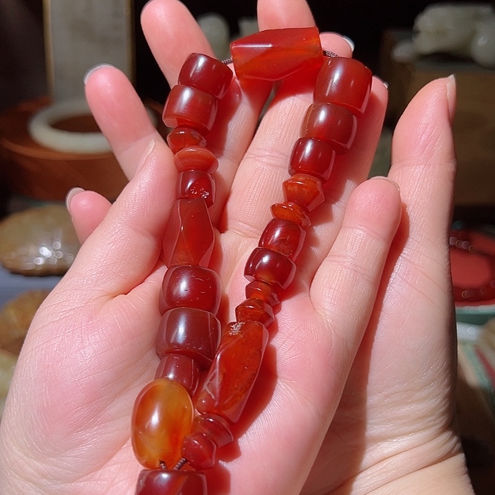 玛瑙/玉髓手链未镶嵌