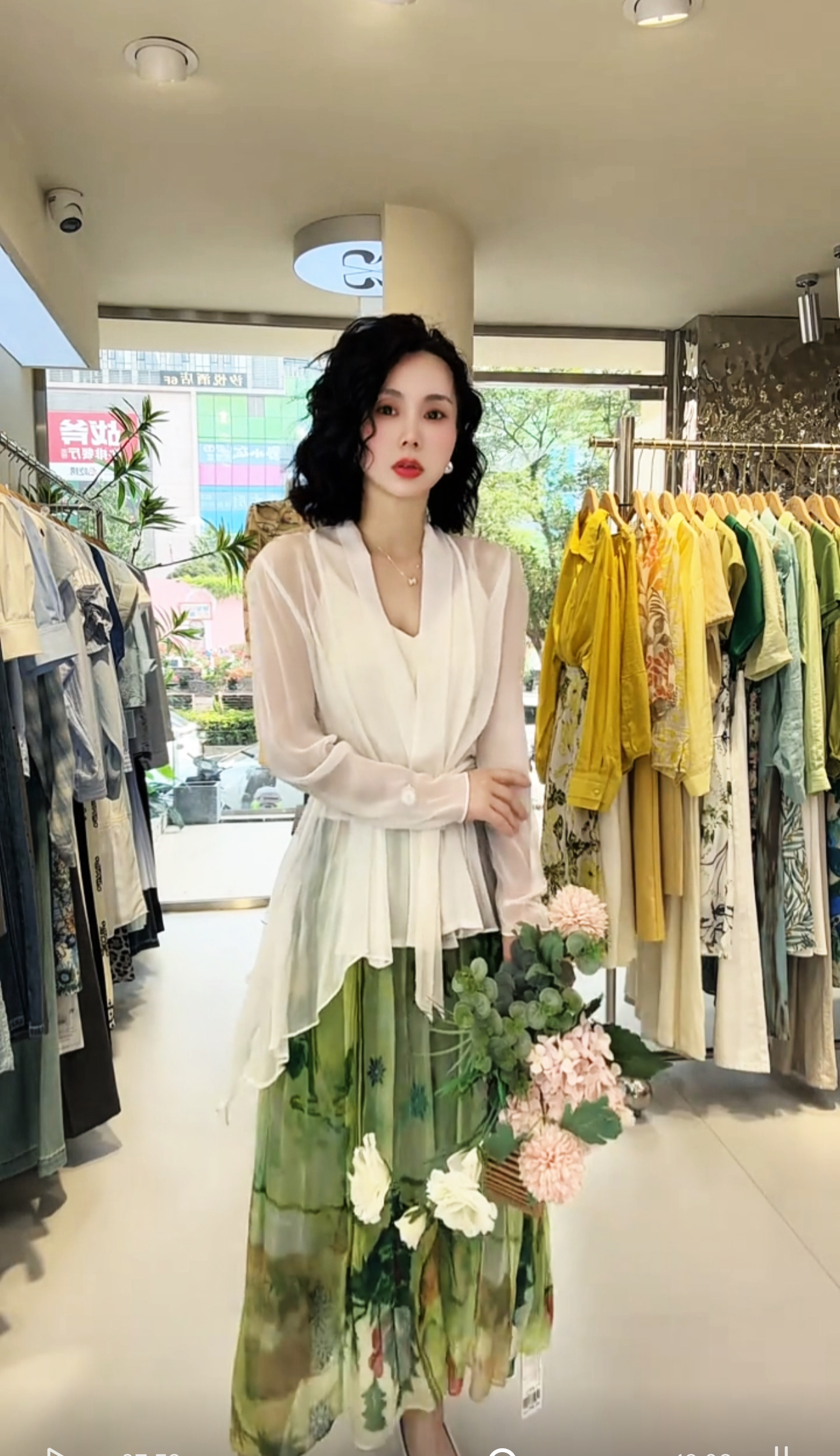 841*全桑蚕丝真丝防晒外披【轻柔手洗】