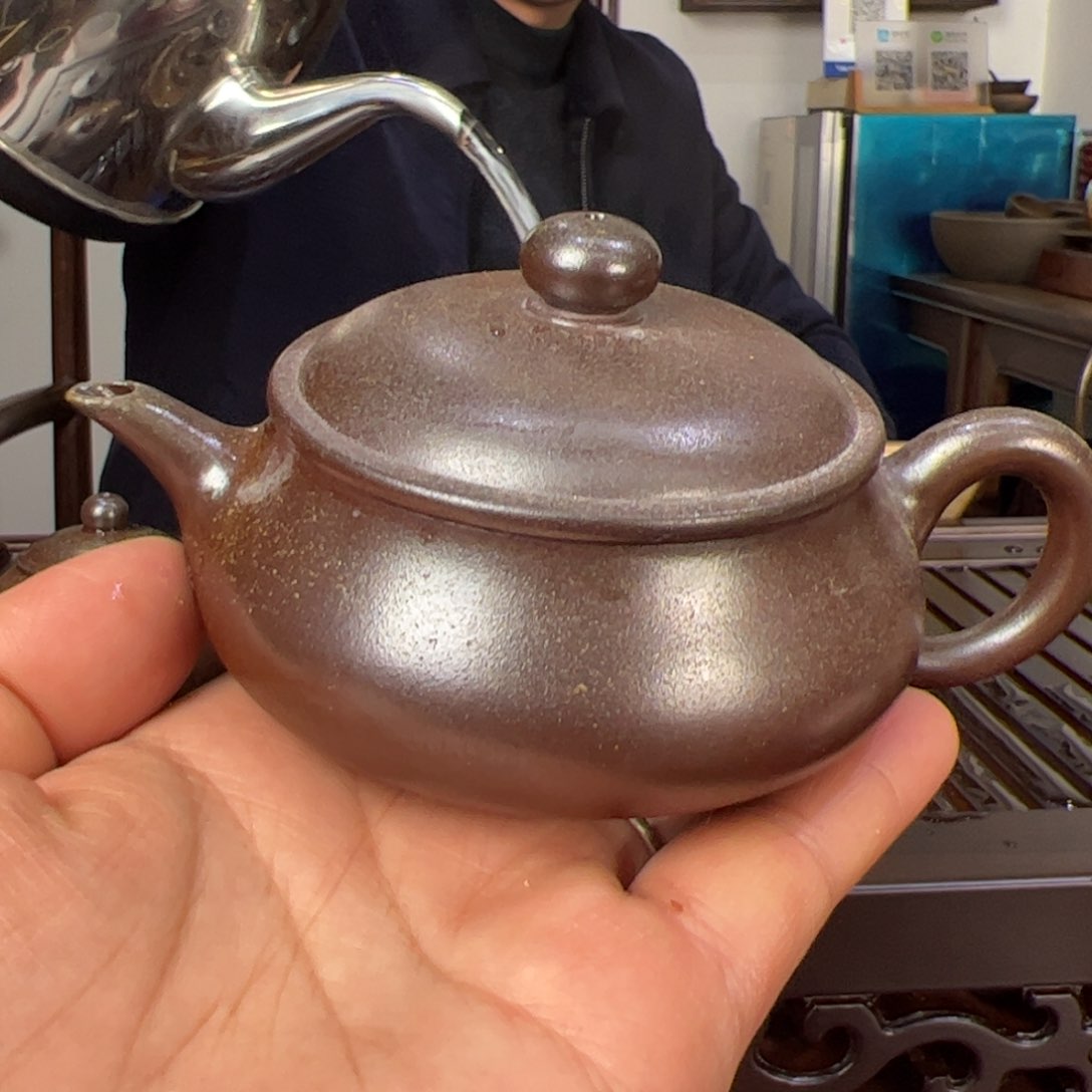 贵台龙窑柴烧茶壶92