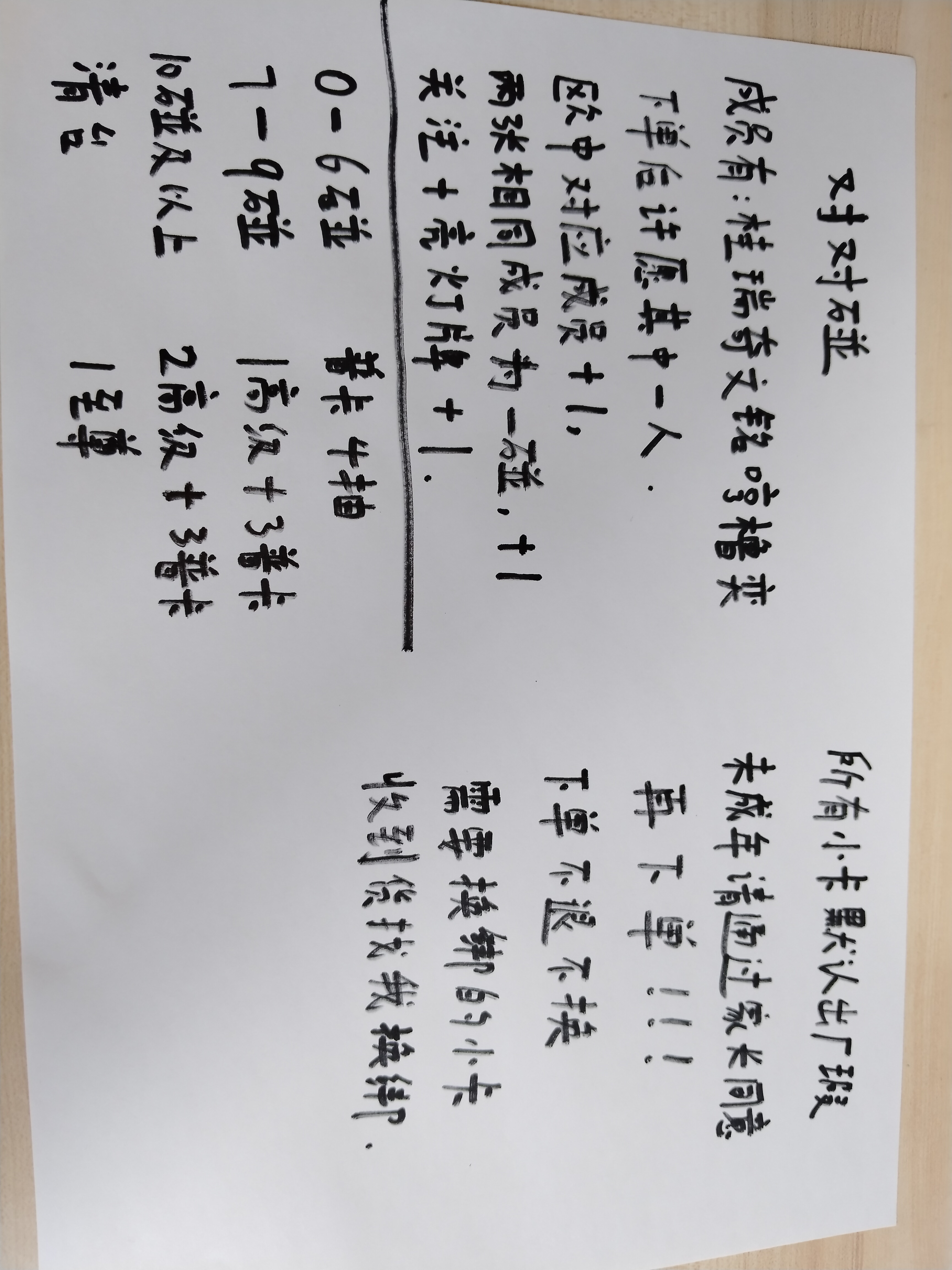 TF家族四代小卡对对碰