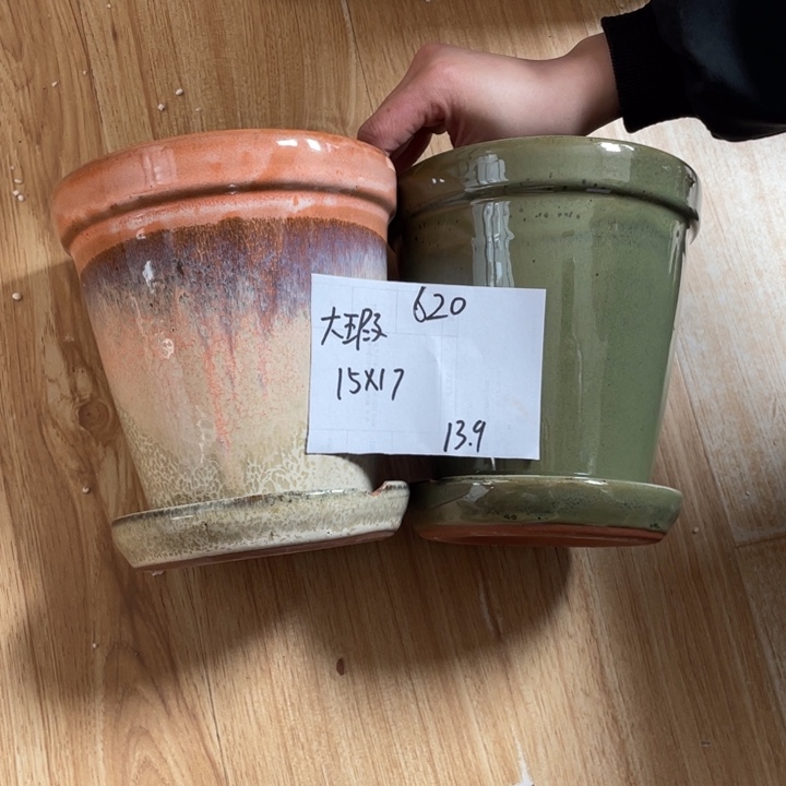粗陶多肉花盆微瑕620