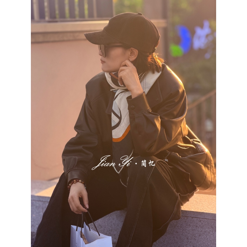 【叠帆之港】优雅气质真丝桑蚕丝羊毛提花130大方巾双面围巾披肩