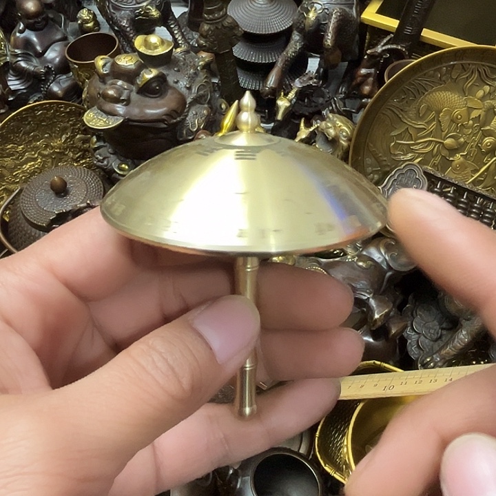 顺顺利利，铜器摆件