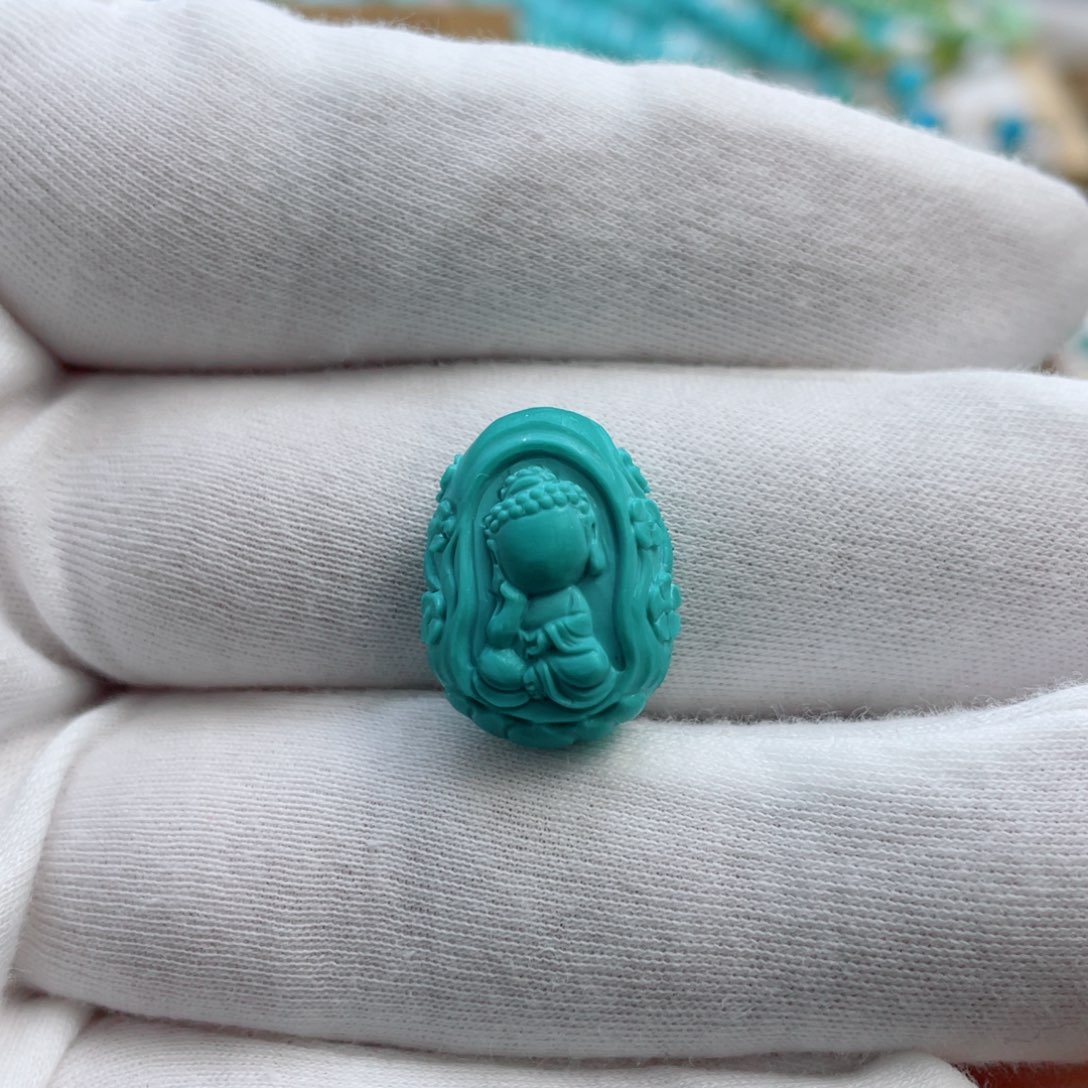 绿松石珠宝奇石未镶嵌